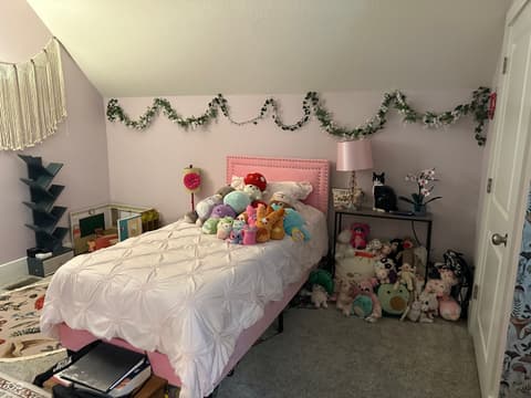 Bedroom at 6953 N State Road 29, Frankfort, IN