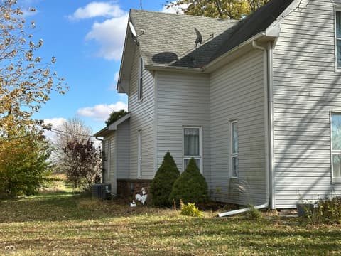 Side exterior at 6953 N State Road 29, Frankfort, IN