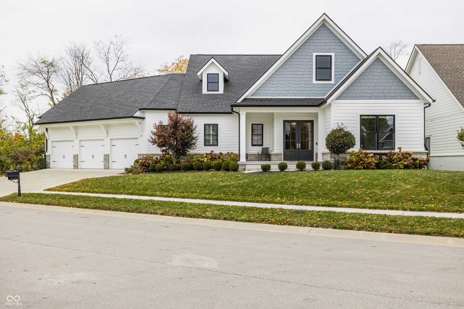 Front exterior at 19990 Hampton Park Drive, Westfield, IN