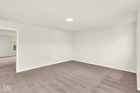 Bonus room at 3746 Thomas Jefferson Court, Westfield, IN