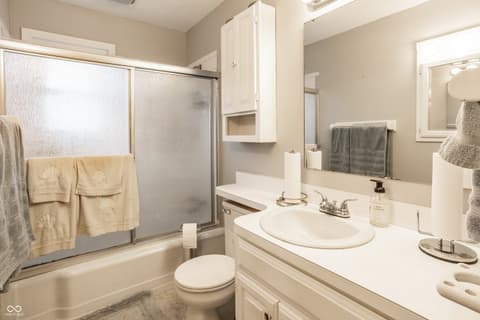 Bathroom at 3711 E 57th Street, Indianapolis, IN