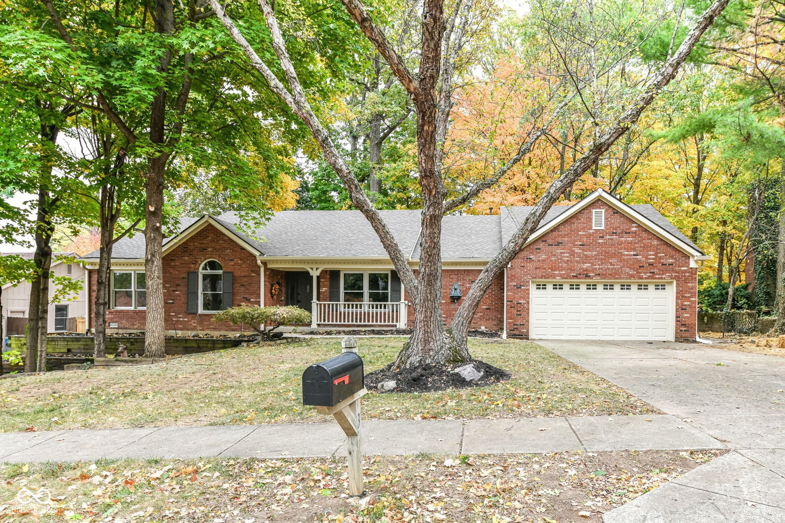 Front exterior at 13709 Roswell Drive, Carmel, IN