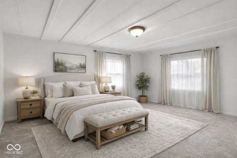 Primary bedroom at 3820 W Us Highway 40, Greenfield, IN