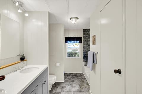 Primary bathroom at 3820 W Us Highway 40, Greenfield, IN