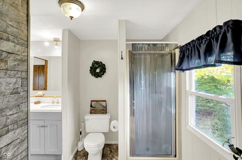 Primary bathroom at 3820 W Us Highway 40, Greenfield, IN
