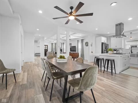 Dining room at 2050 N Dearborn Street, Indianapolis, IN