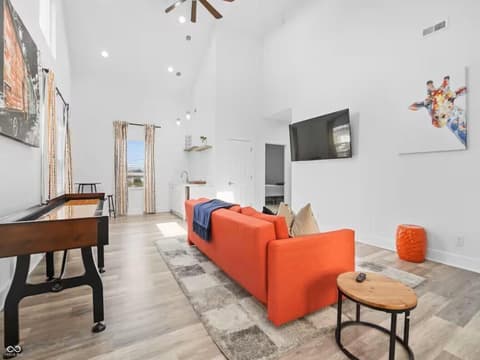 Living room at 2050 N Dearborn Street, Indianapolis, IN