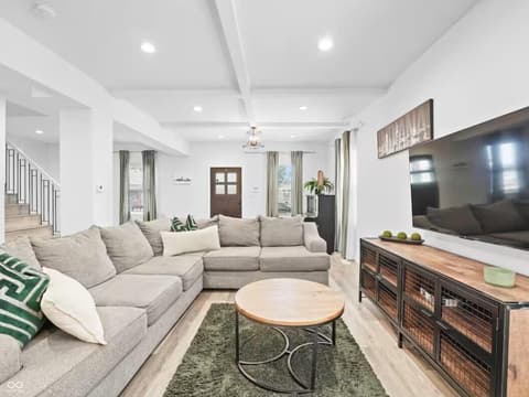 Living room at 2050 N Dearborn Street, Indianapolis, IN