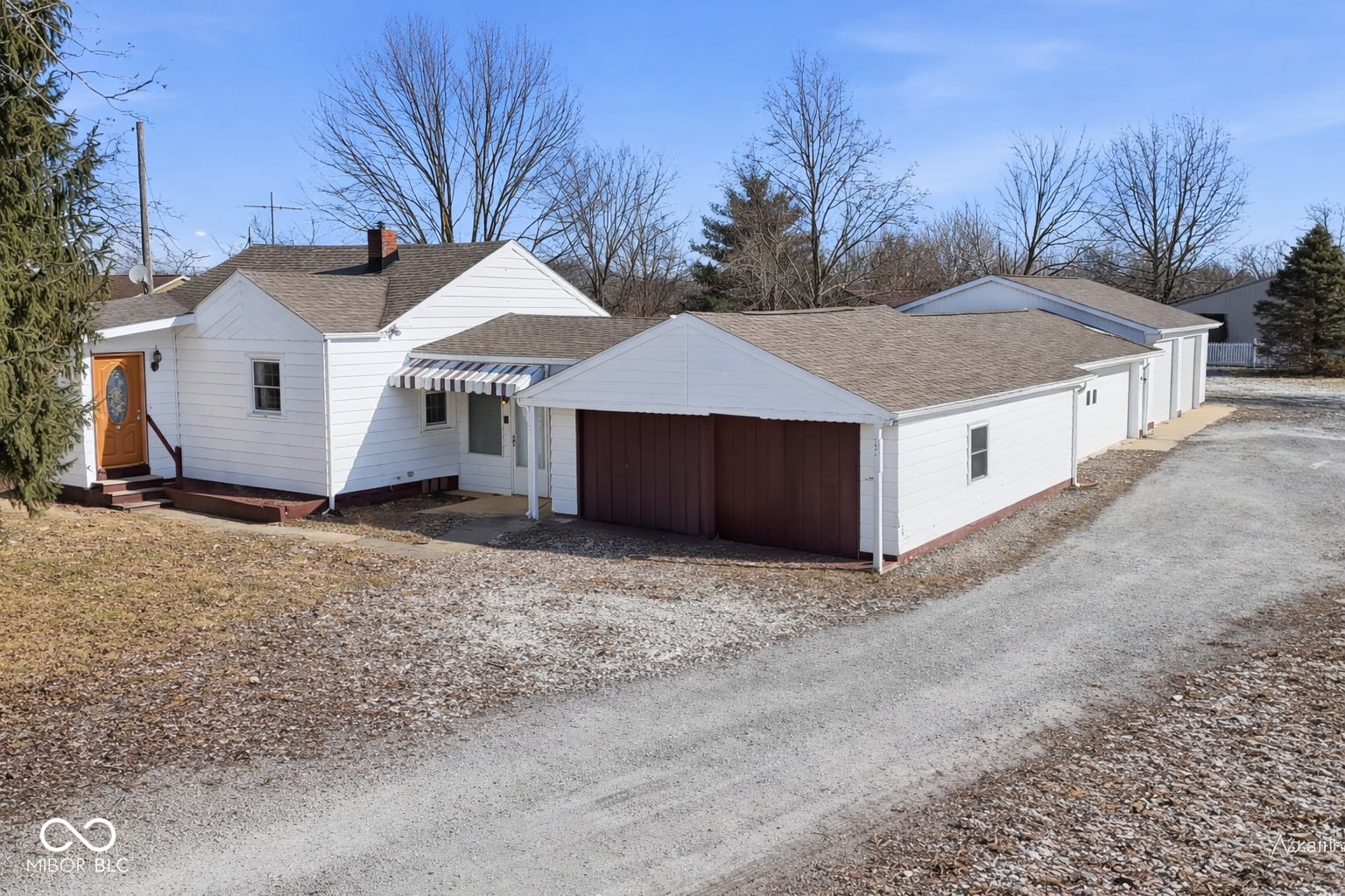 Front exterior at 9694 S State Road 9, Pendleton, IN