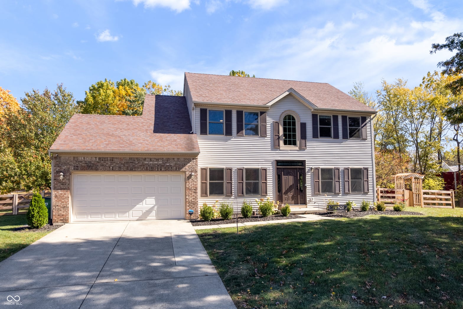 Front exterior at 3630 Eaglewood Court, Carmel, IN