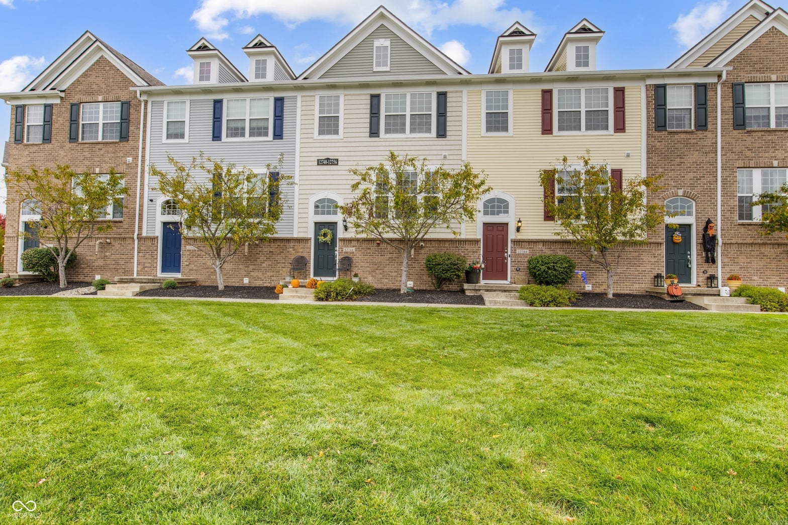 Front exterior at 12748 Tamworth Drive, Fishers, IN