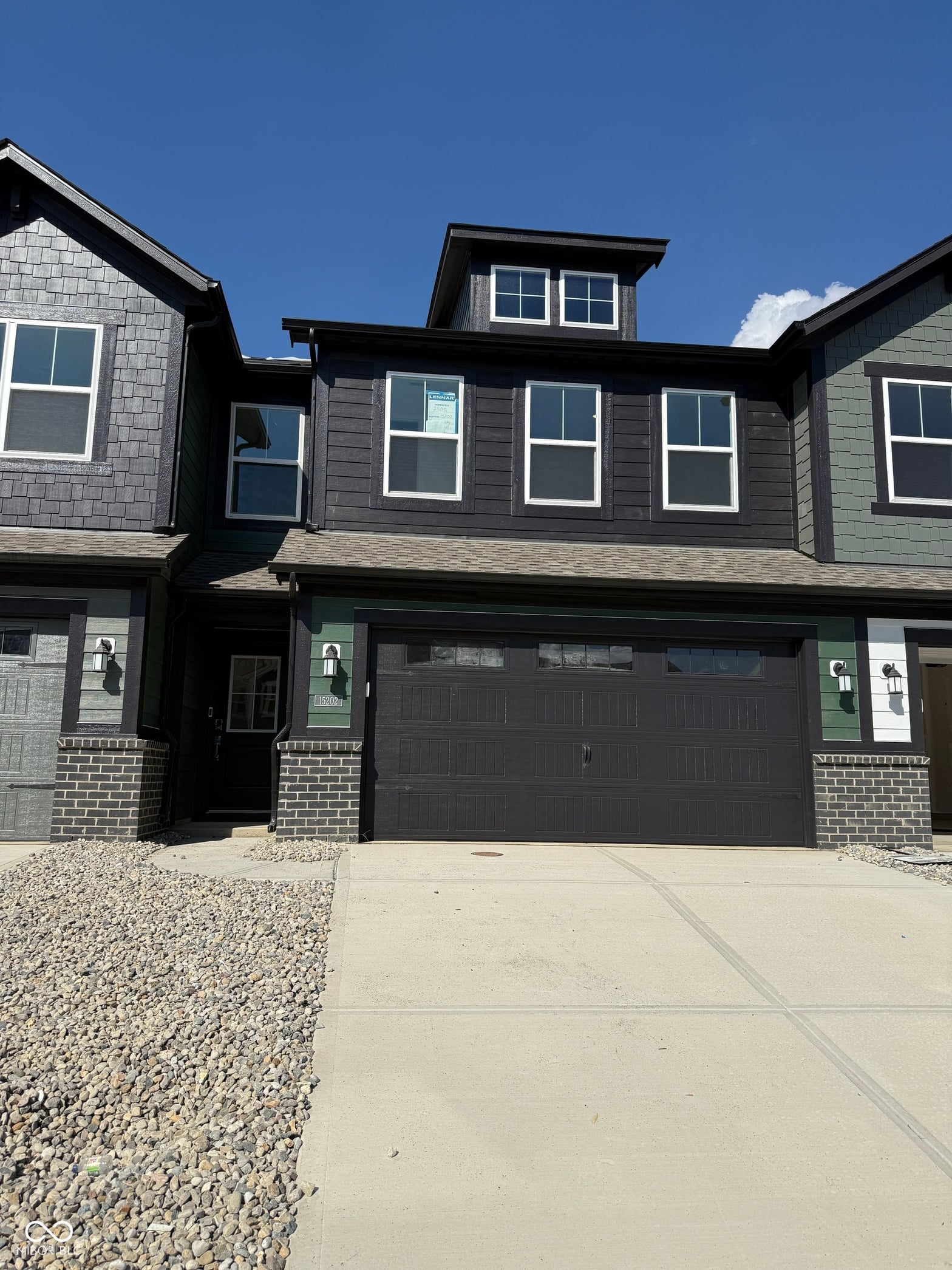 Front exterior at 15202 Farrington Way, Fishers, IN