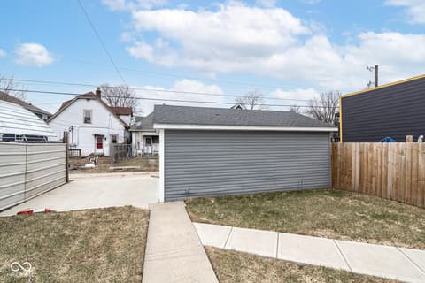 Yard at 712 Terrace Avenue, Indianapolis, IN