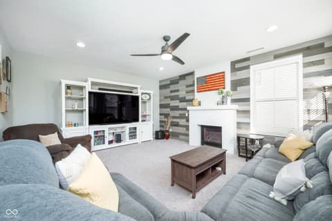 Living room at 16713 Aerion Court, Westfield, IN