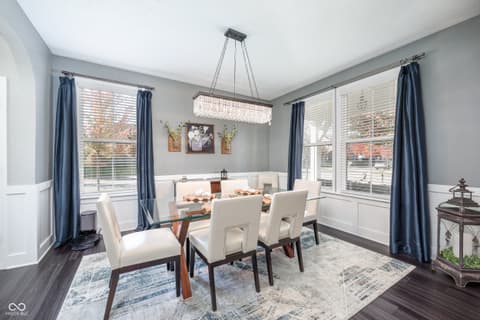 Dining room at 16713 Aerion Court, Westfield, IN