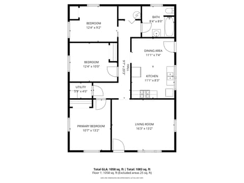 Floor Plan — 834 Maple Street, Tipton, IN