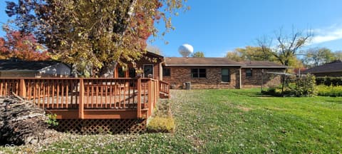 Backyard at 40 S Restin Road, Greenwood, IN
