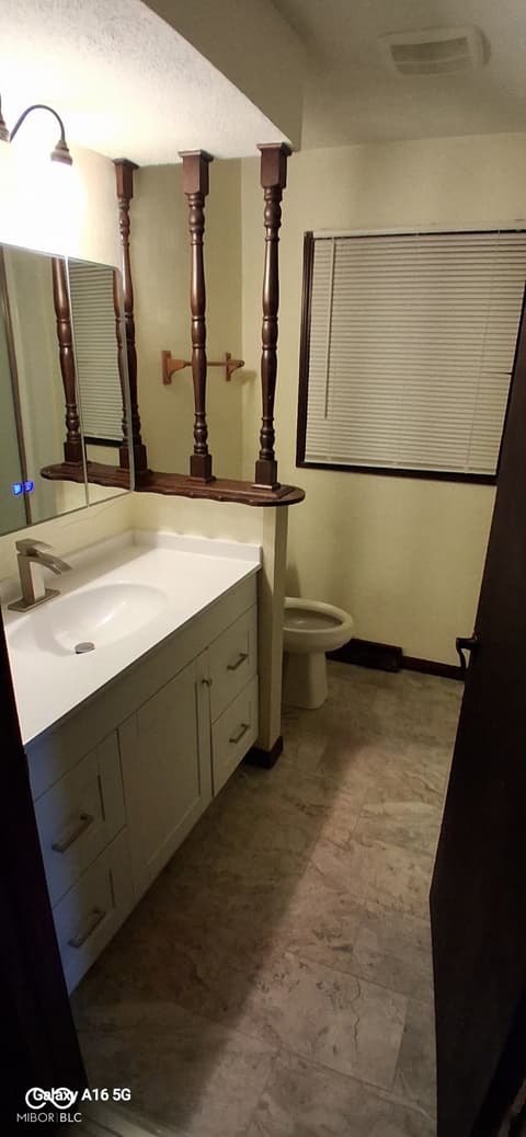 Bathroom at 40 S Restin Road, Greenwood, IN