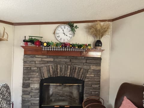 Fireplace — 7710 E 720 S, Carbon, IN