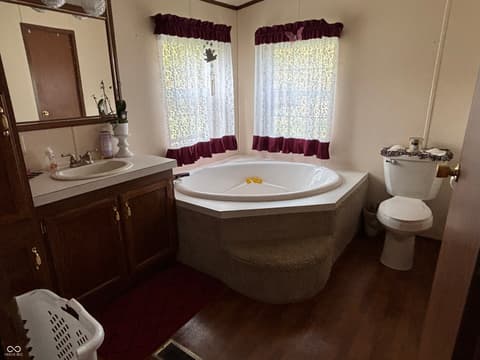 Bathroom at 7710 E 720 S, Carbon, IN