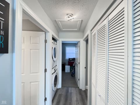 Laundry room at 8222 Patton Drive, Indianapolis, IN