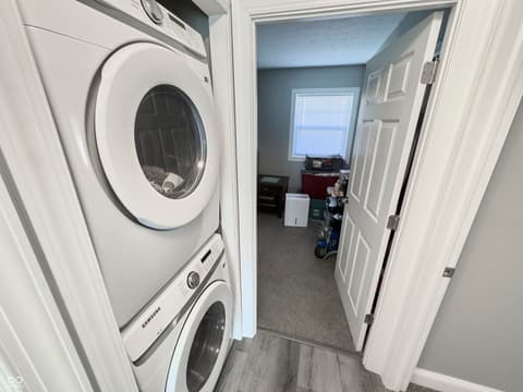 Laundry room at 8222 Patton Drive, Indianapolis, IN