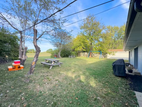 Yard at 8222 Patton Drive, Indianapolis, IN