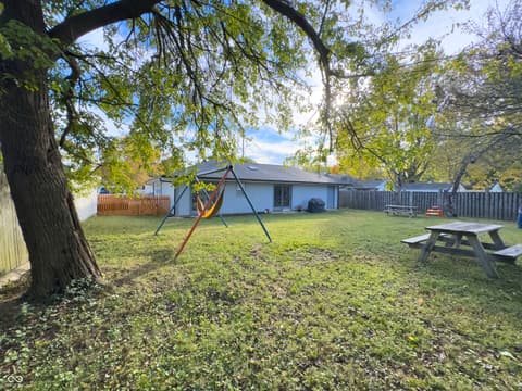 Yard at 8222 Patton Drive, Indianapolis, IN