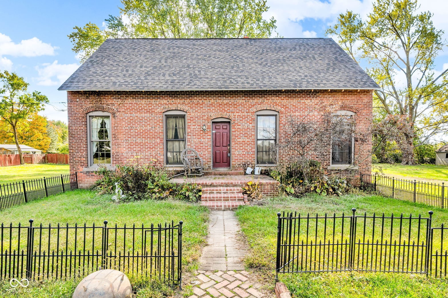 Front exterior at 4051 W 100 N, Bargersville, IN