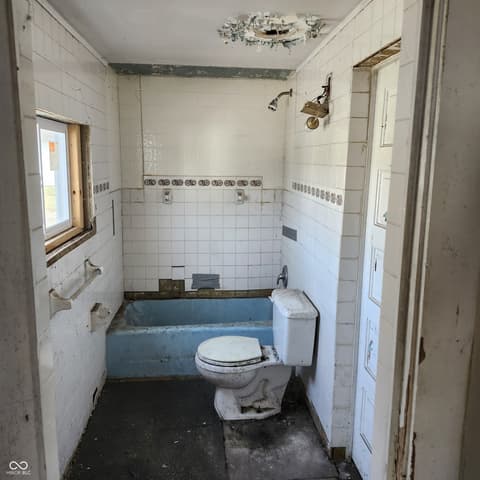 Bathroom at 321 S Madison Avenue, Anderson, IN