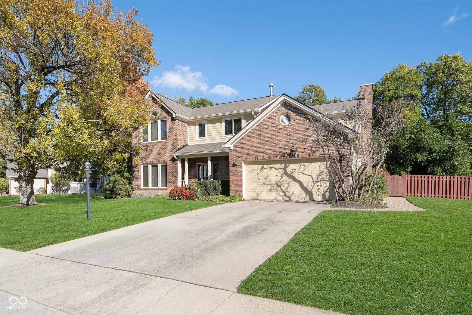 Front exterior at 5803 Dapple Trace, Indianapolis, IN