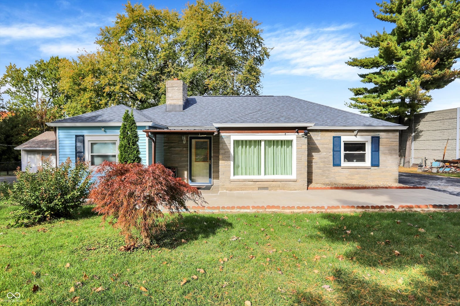 Front exterior at 3220 Chamberlin Drive, Indianapolis, IN