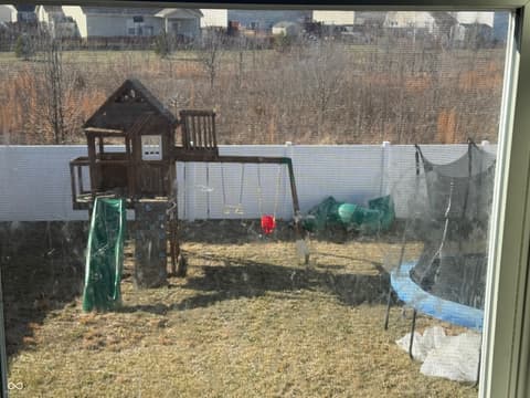Yard at 6748 Trey Drive, Camby, IN