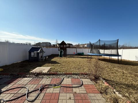Outdoor living area at 6748 Trey Drive, Camby, IN