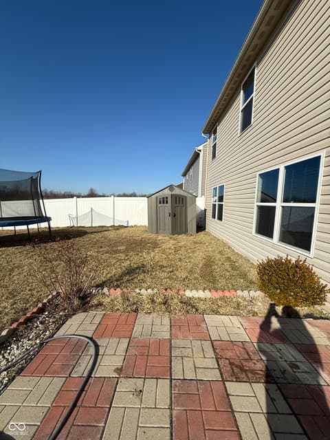 Outdoor living area at 6748 Trey Drive, Camby, IN