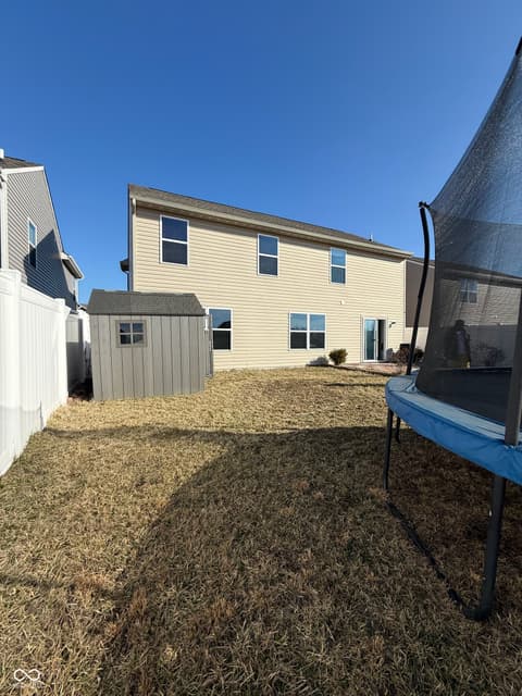 Yard at 6748 Trey Drive, Camby, IN