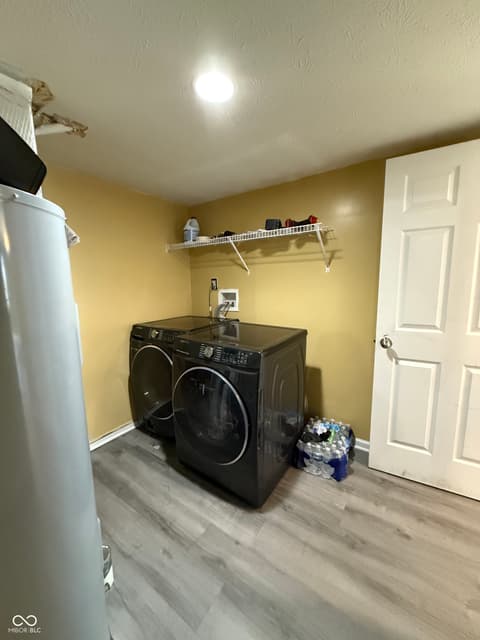 Laundry room at 6748 Trey Drive, Camby, IN