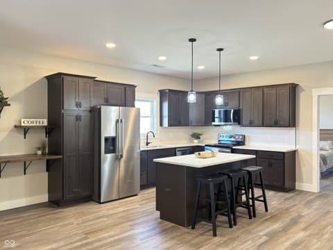 Kitchen at 710 White Oak Road, Spencer, IN