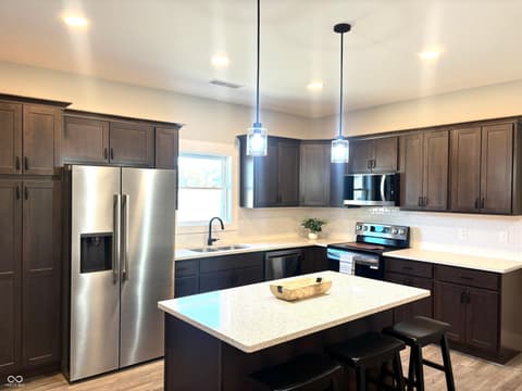 Kitchen at 710 White Oak Road, Spencer, IN