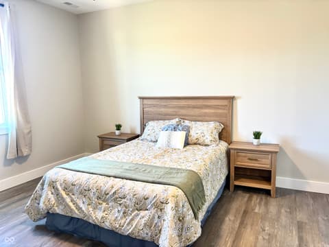 Primary bedroom at 710 White Oak Road, Spencer, IN