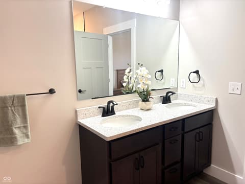 Bathroom at 710 White Oak Road, Spencer, IN