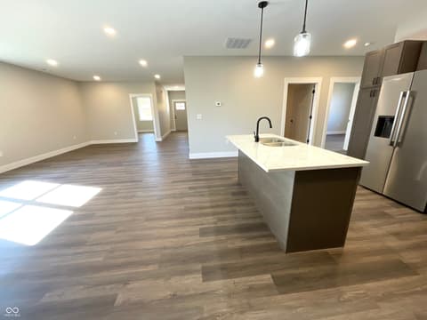 Kitchen at 712 White Oak Road, Spencer, IN