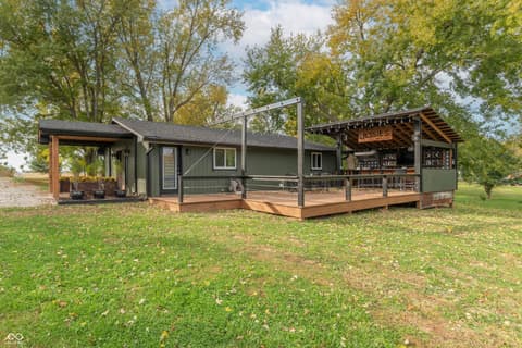 Backyard at 7320 W 1150 S, Waveland, IN