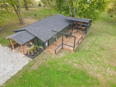 Aerial view at 7320 W 1150 S, Waveland, IN