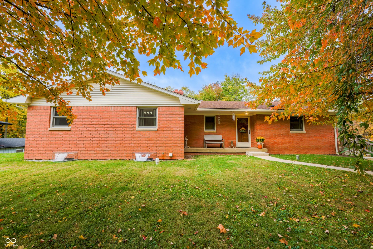 Front exterior at 1540 Weber Drive, Indianapolis, IN