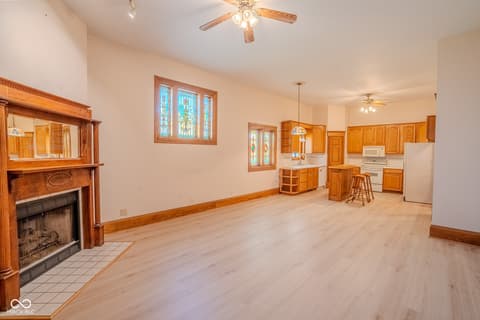 Living room at 123 S Jennings Street, North Vernon, IN