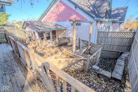 Outdoor living area at 123 S Jennings Street, North Vernon, IN