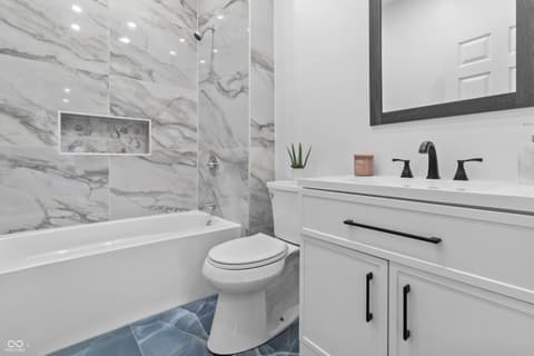 Bathroom at 1314 Laurel Street, Indianapolis, IN