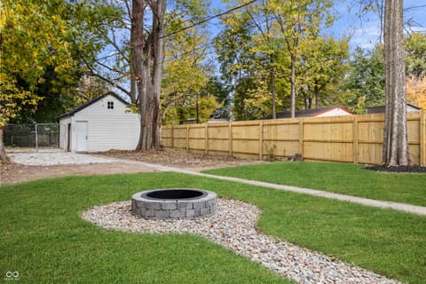 Yard at 1314 Laurel Street, Indianapolis, IN