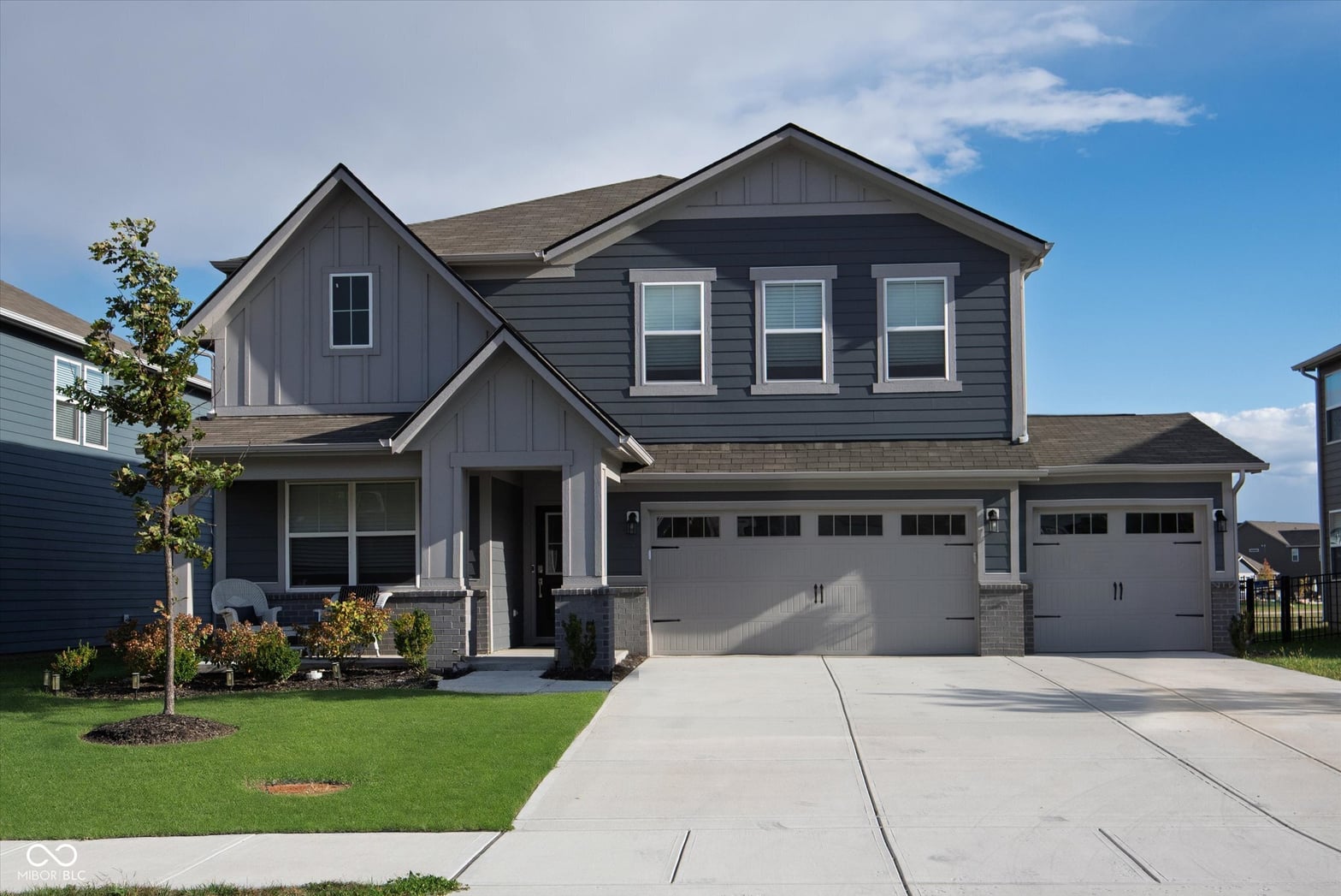 Front exterior at 15922 Winnower Drive, Noblesville, IN